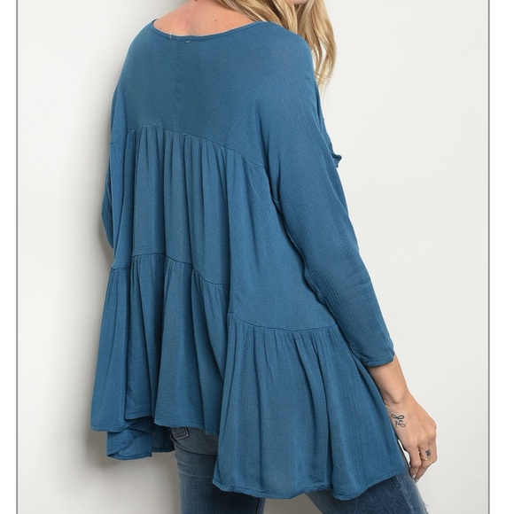 Tiered, Flowy Top - Picture 7 of 7